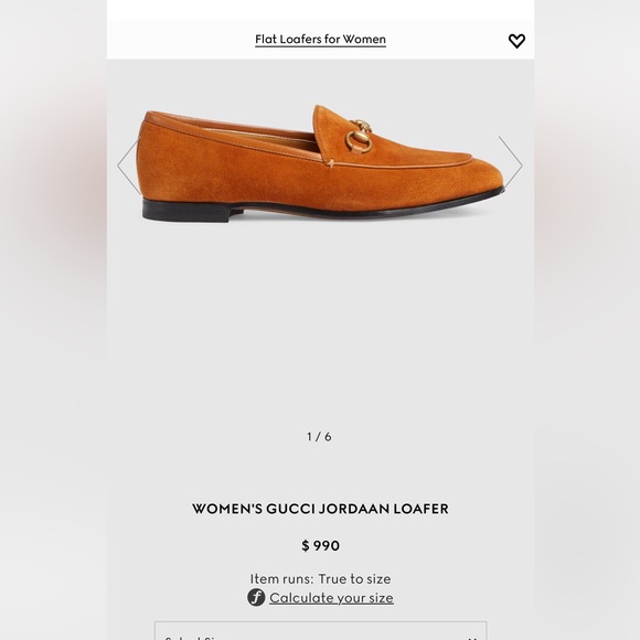 NWT GUCCI JORDAAN SUEDE LOAFER - Picture 3 of 12